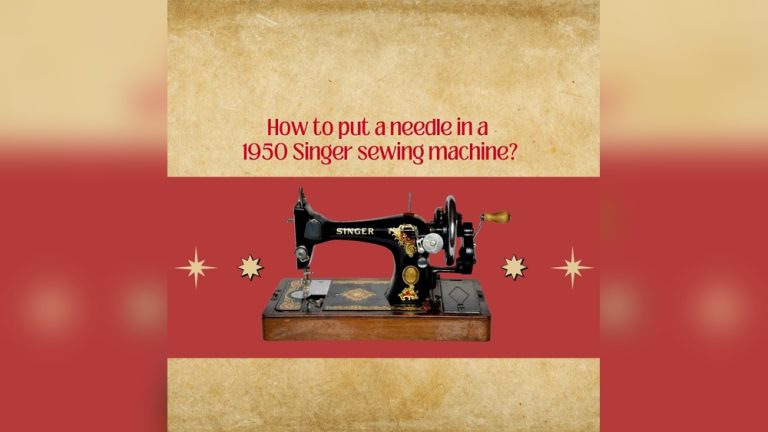How To Thread A 1950 Singer Sewing Machine In 9 Simple Steps
